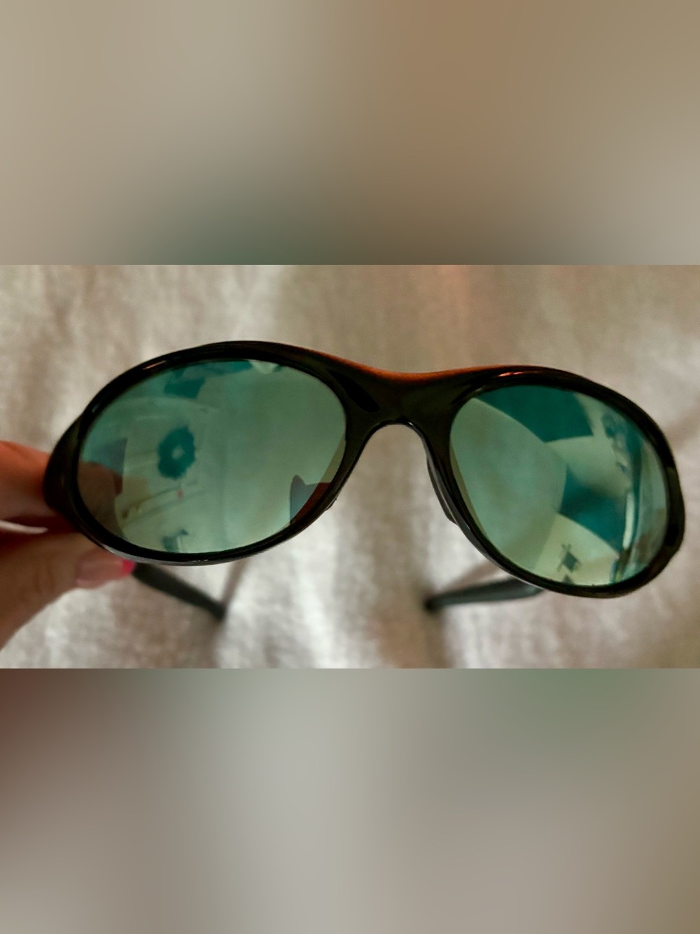 Bolle Boomslang Polarized Green Lens Tennis Sunglasses, OS